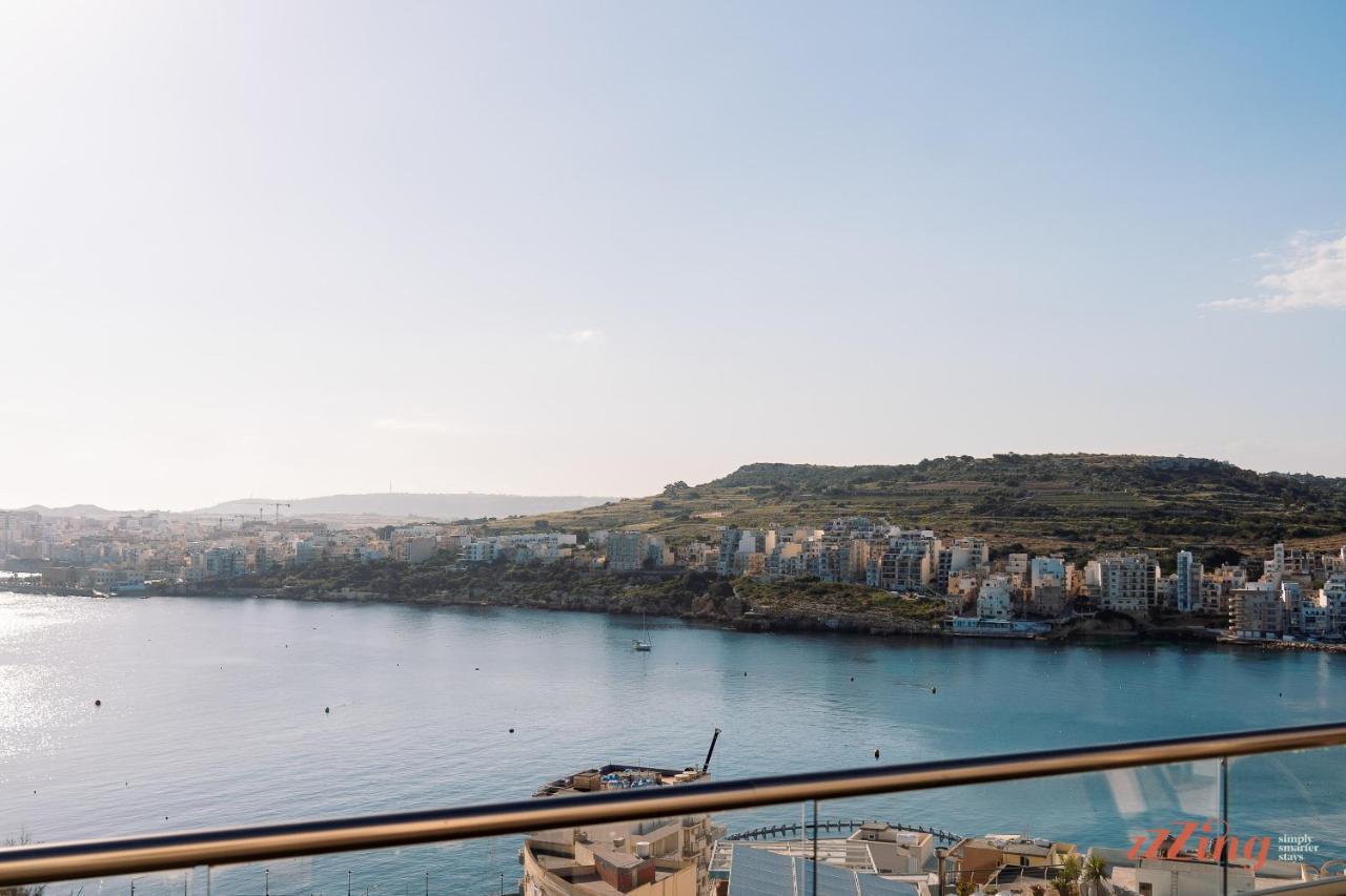 Appartement Insta Worthy Gorgeous Seaview Penthouse à San Pawl il-Baħar Extérieur photo